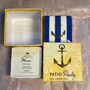 🛝⬇️ NWOT Vintage Rosanna Sailor Treasure Box Gift Ready Just Her or Just for Him